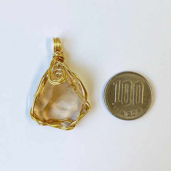 アンダラクリスタル〈レムリアンイーサリウムゴールド/オレンジ/金