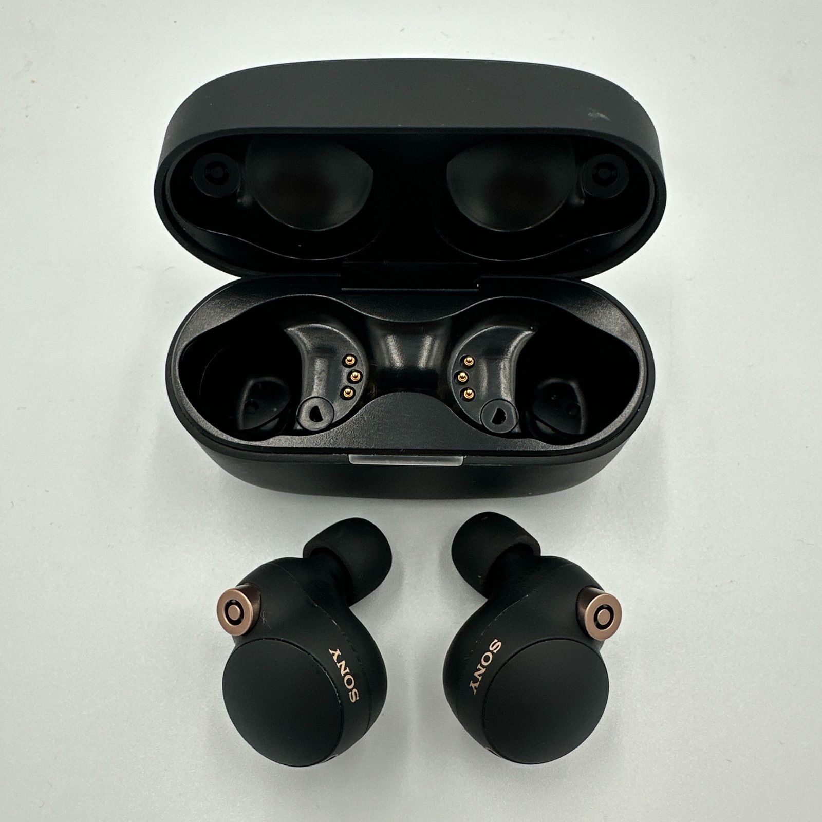 ▪️Sony WF-1000XM4 ブラック／動作OK／ワイヤレスイヤホン - メルカリ