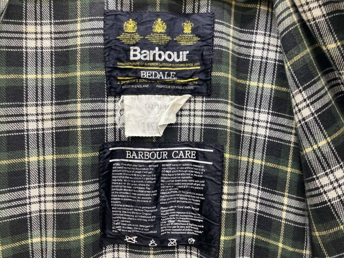 秋冬 Barbour A100 BEDALE JACKET バブア- ビデイル ジャケット