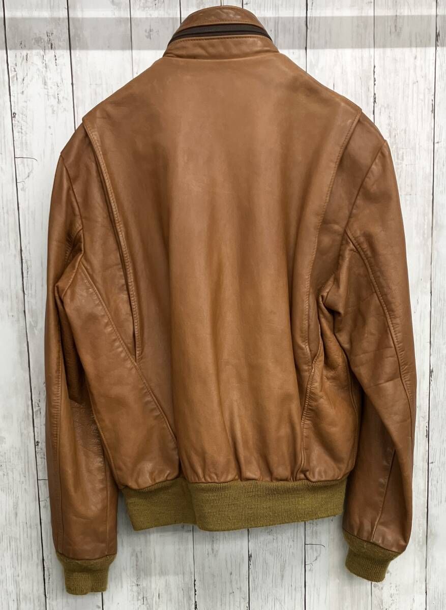 Schott レザージャケット ショット スタンドカラー レザーブルゾン