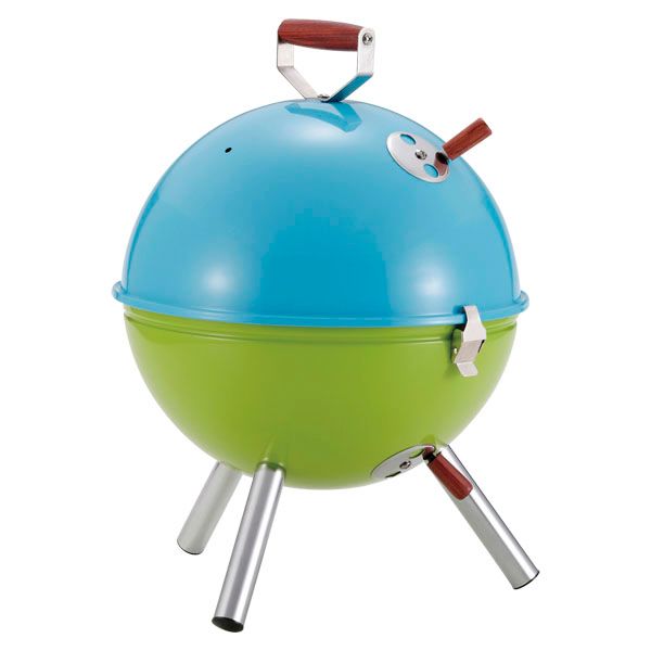 キャプテンスタッグ CAPTAIN STAG アウトドア マルチミニバーベキューコンロ ブルーxグリーン M6374 -