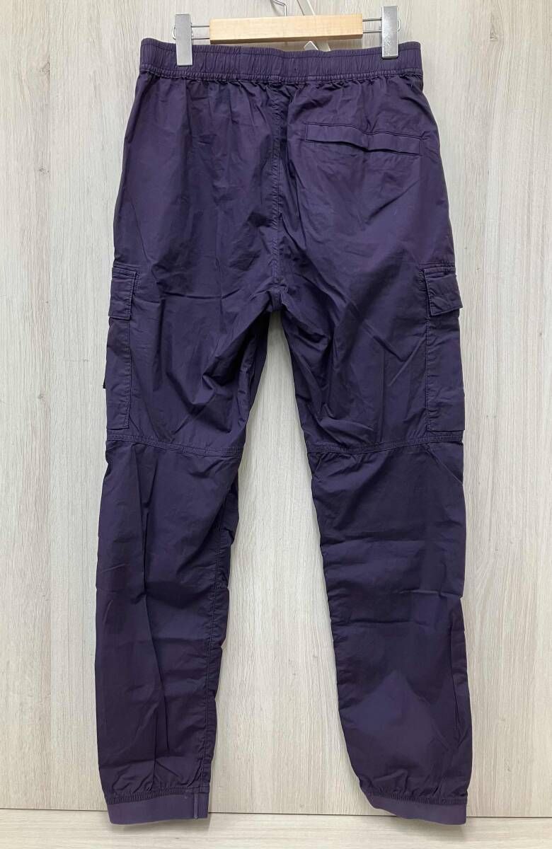STONE ISLAN ストーンアイランド カーゴパンツ W30 パープル S～M相当