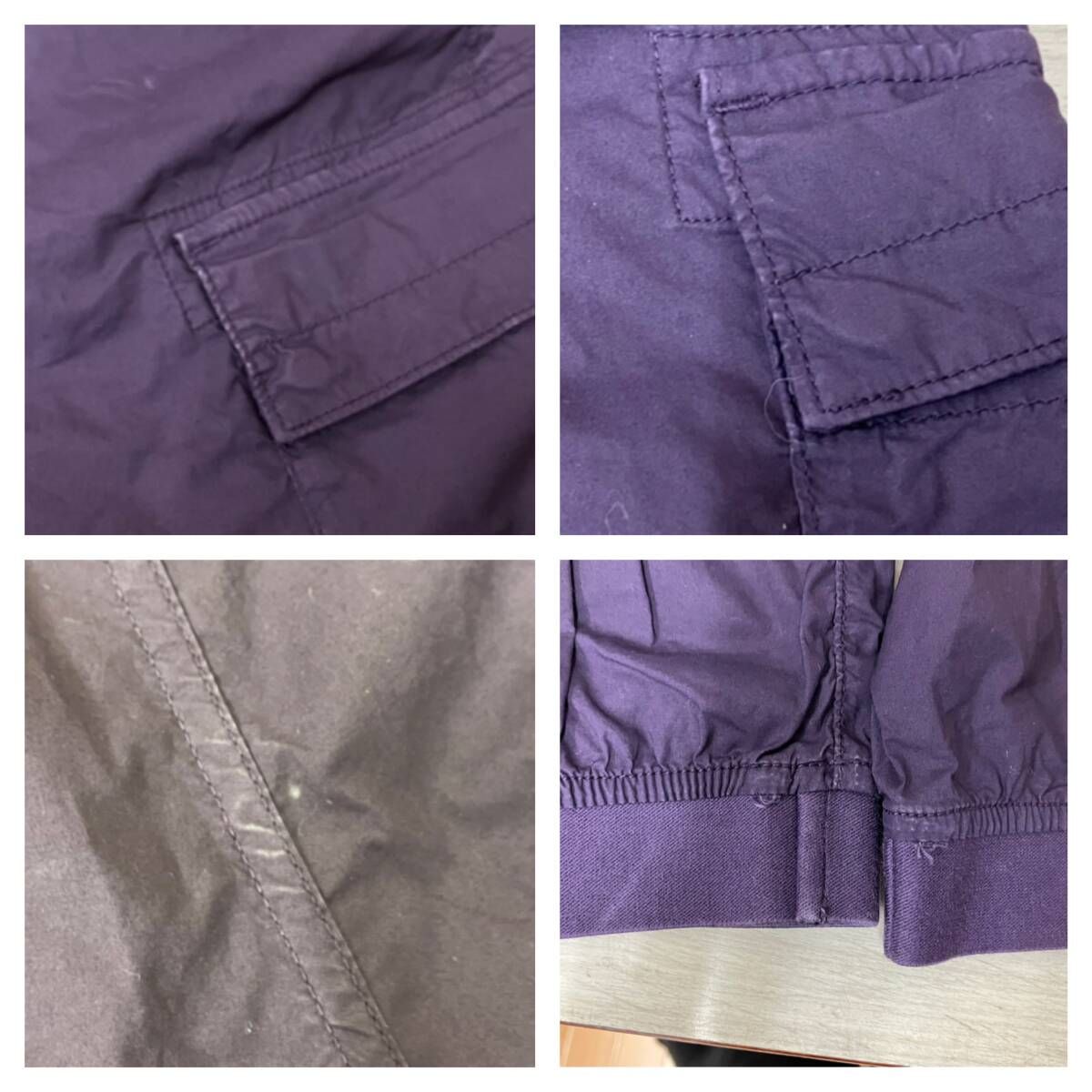 STONE ISLAN ストーンアイランド カーゴパンツ W30 パープル S～M相当
