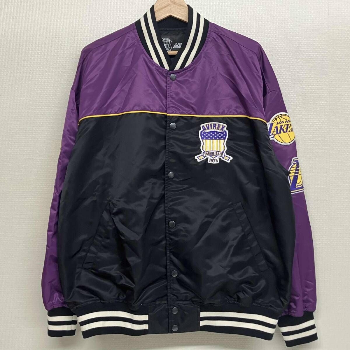 AVIREX NBA NYLON JACKET LAKERS アビレックス NBA ナイロンジャケット