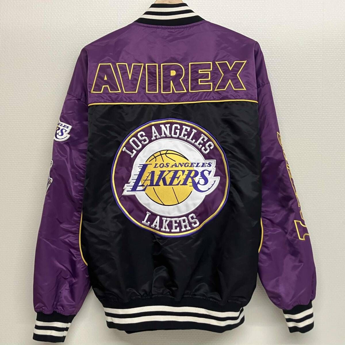 AVIREX NBA NYLON JACKET LAKERS アビレックス NBA ナイロンジャケット 