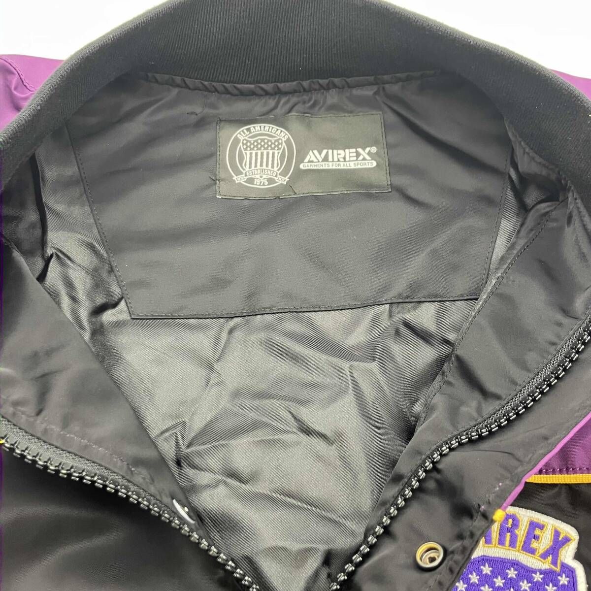 AVIREX NBA NYLON JACKET LAKERS アビレックス NBA ナイロンジャケット