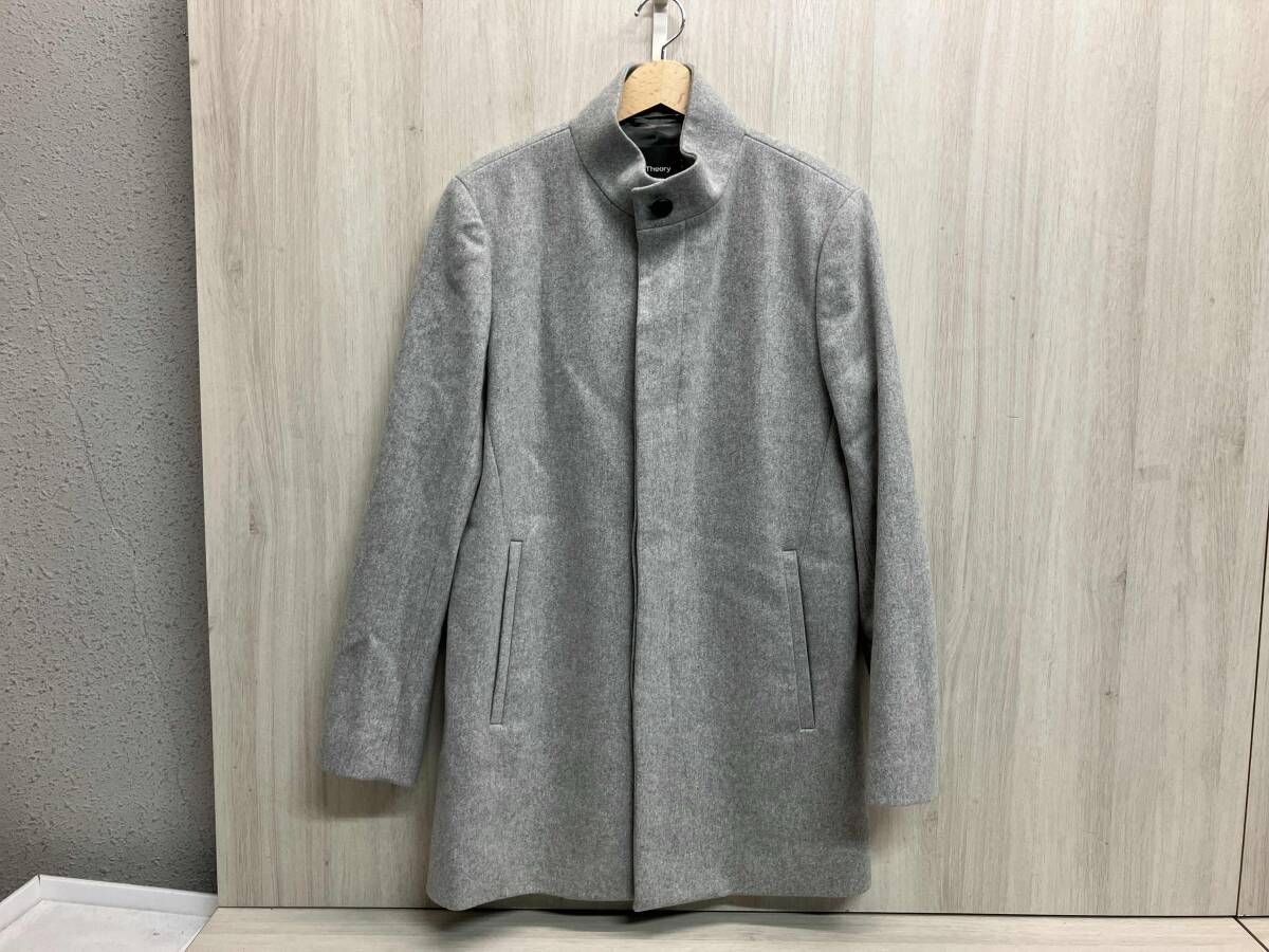 theory セオリー 02-6409001-015-902 サイズS コート グレー 羊毛