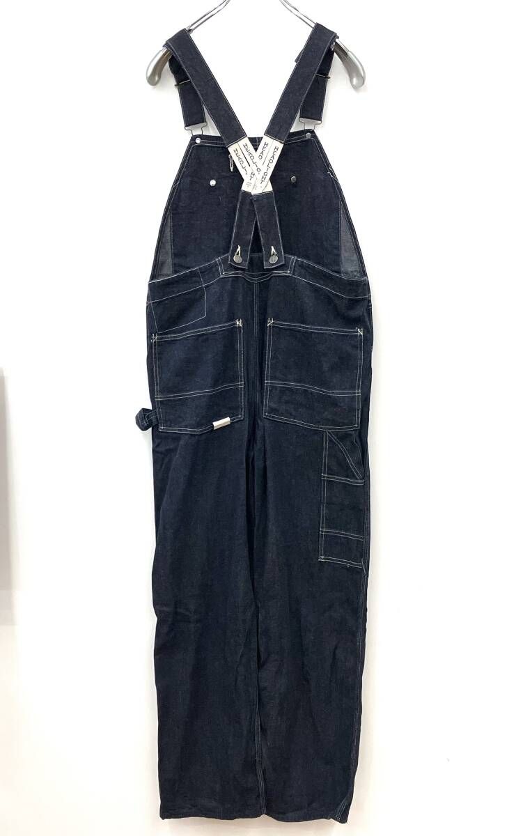 ヘッドライト デニムオーバーオール ネイビー サイズ