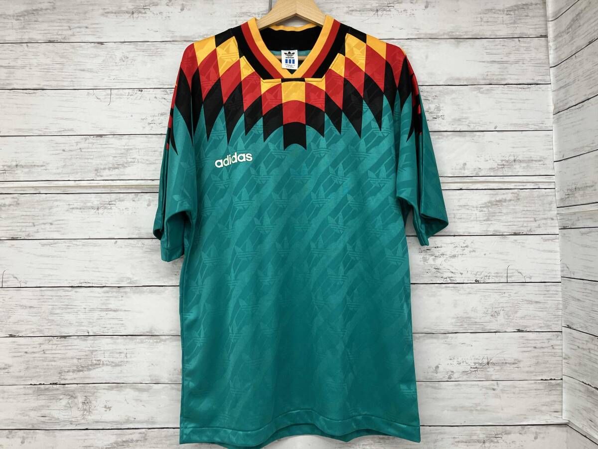 adidas／ユニフォーム／ドイツ代表／1994／グリーン／30番／日本製／O