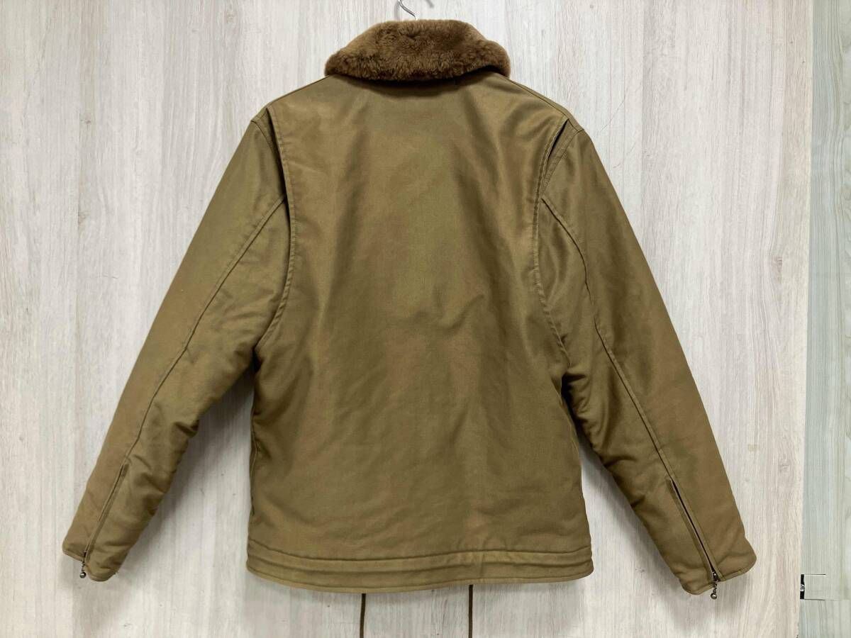 skull flight/スカルフライト/ジャケット/ライダース/N-1/カーキ/size