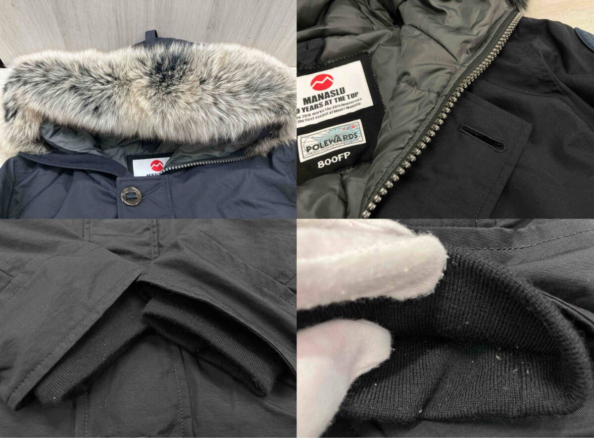 MANASLU POLEWARDS Lot.No.32821 メンズ ダウンジャケット 毛皮 