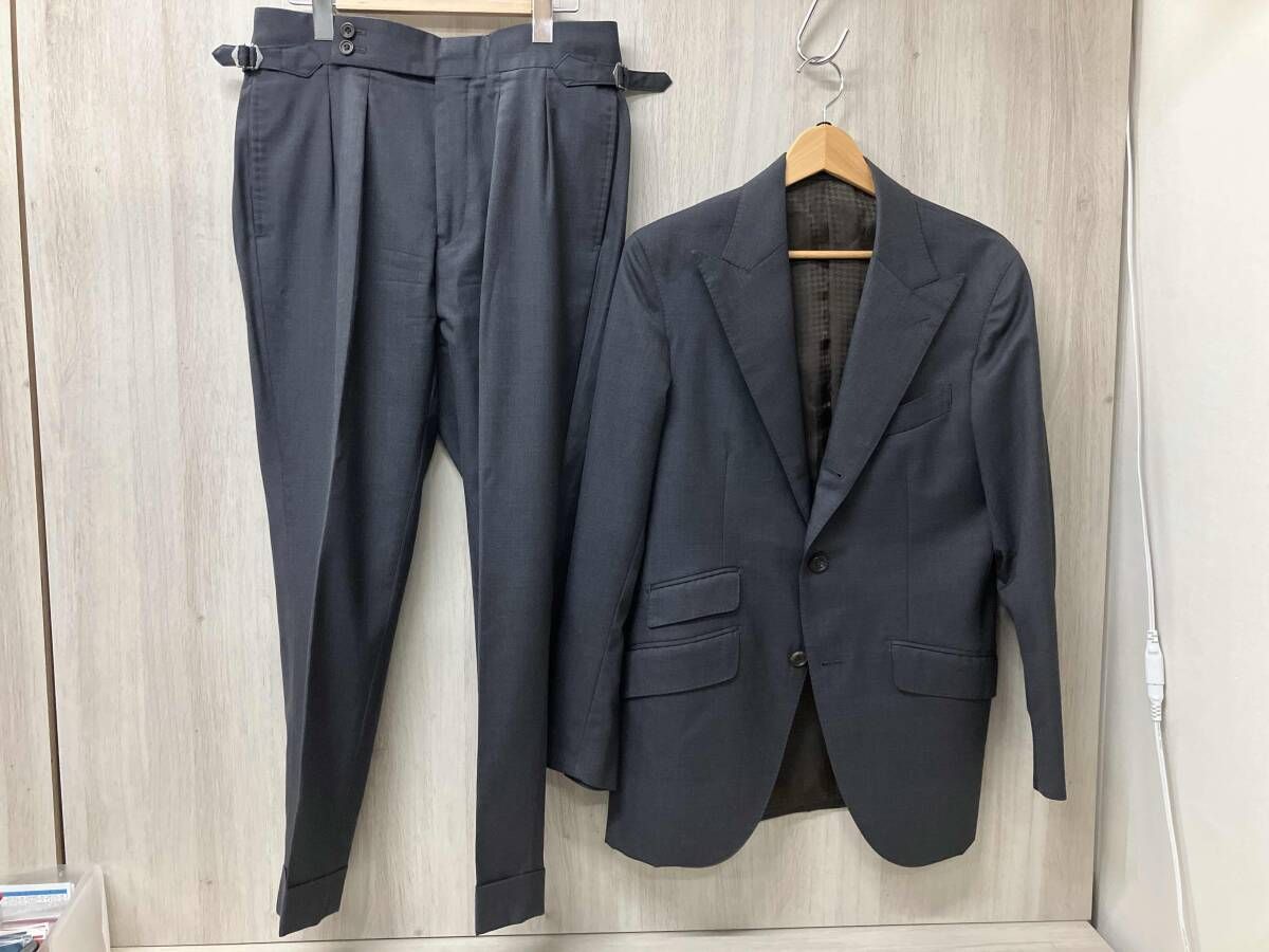 ZEBINO テーラードジャケット セットアップ チャコール サイズ不明