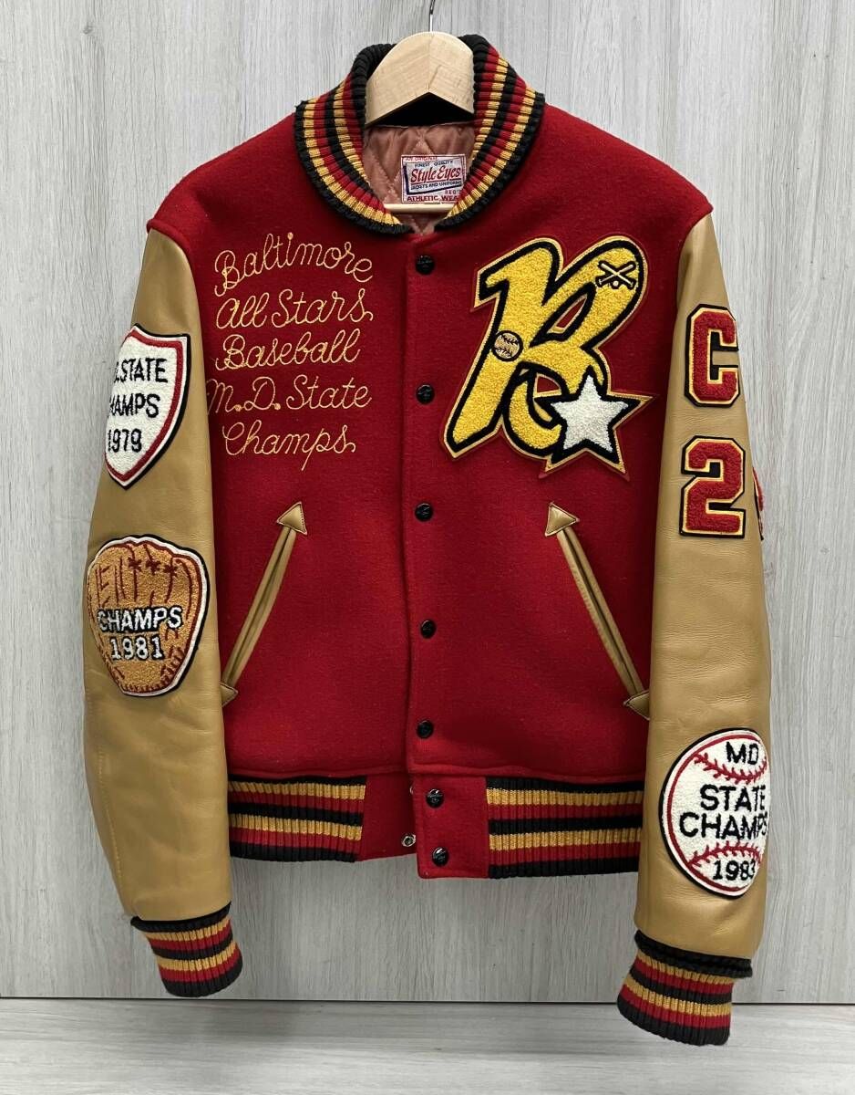 スタイルアイズ STYLE EYES スタジャン M16587 M16588 サイズ38 - メルカリ