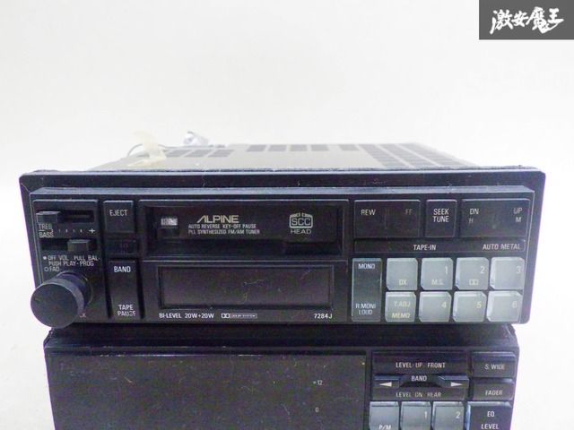 希少！ 当時物】ALPINE アルパイン カセットデッキ カセットプレイヤー