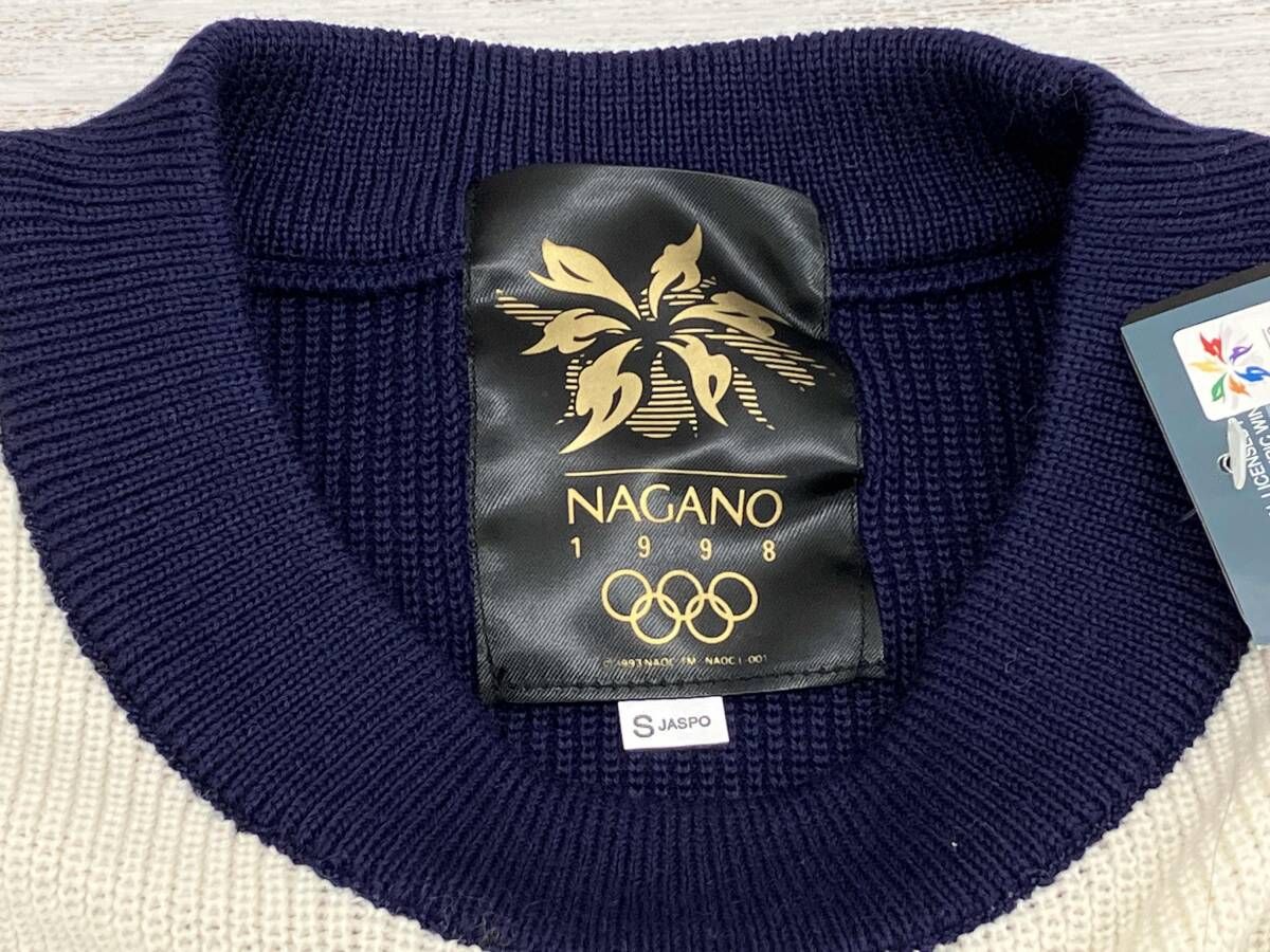 MIZUNO/長野オリンピック 1998/ニットプルオーバー/Sサイズ/メンズ