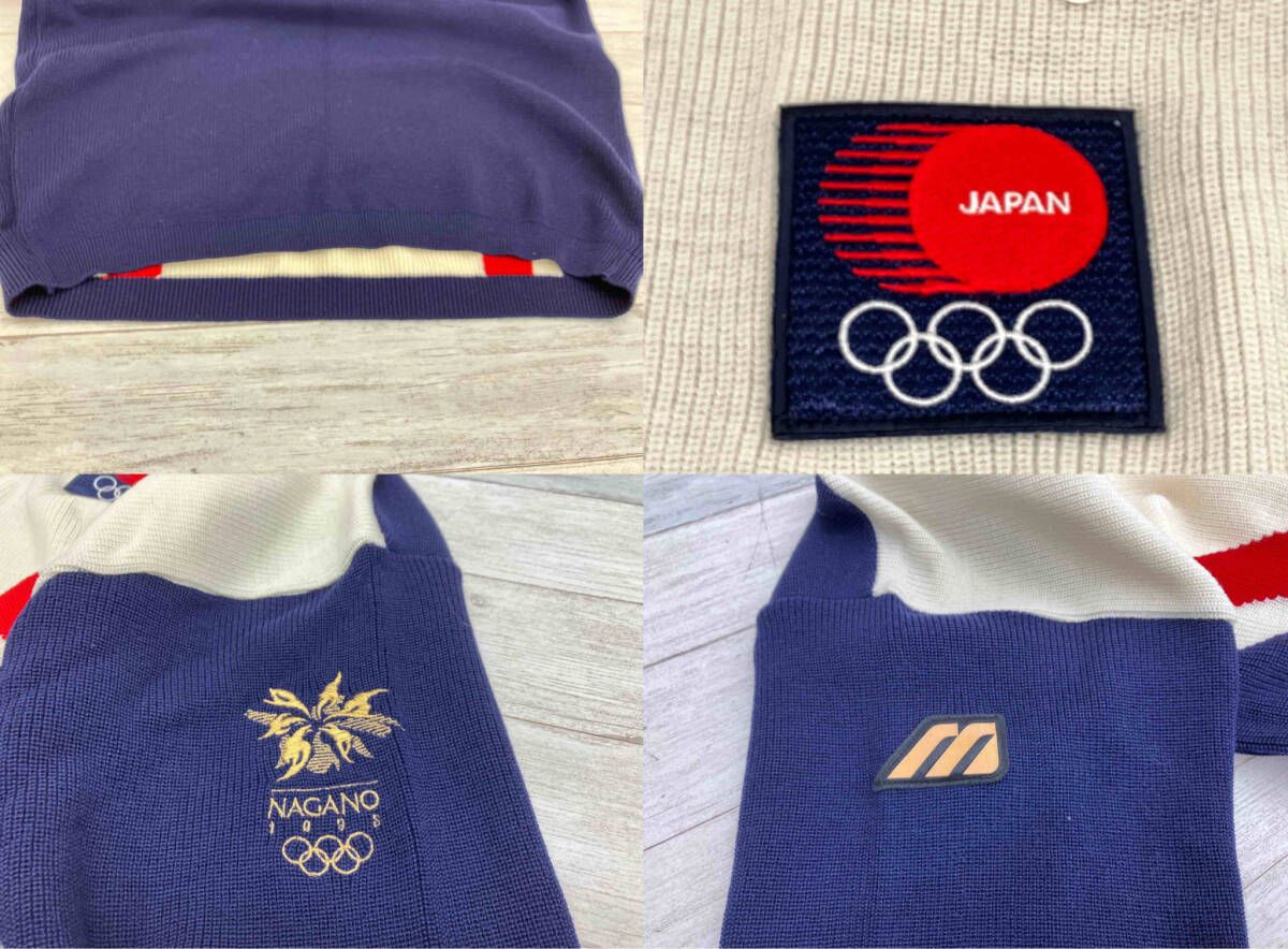 MIZUNO/長野オリンピック 1998/ニットプルオーバー/Sサイズ/メンズ