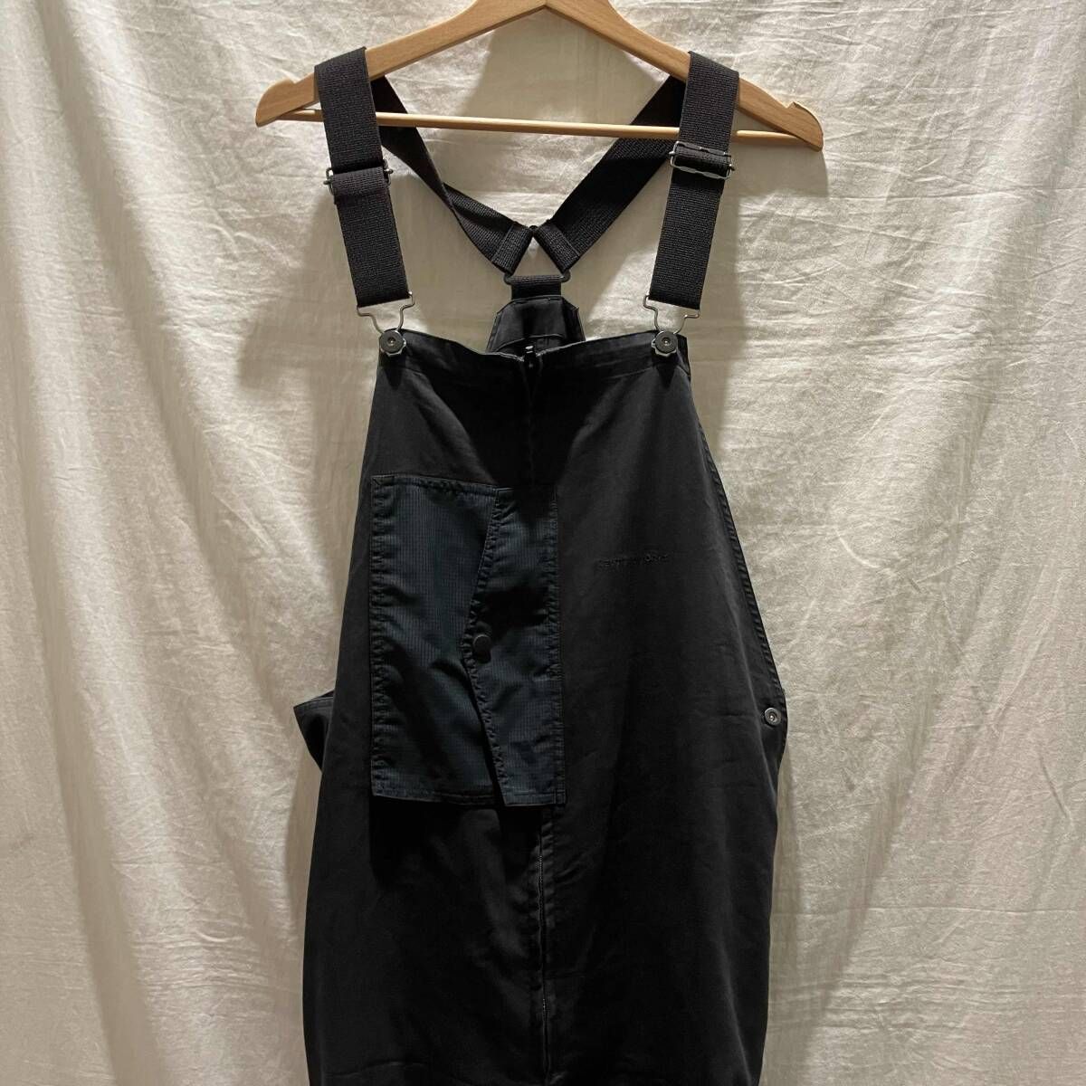 NEUTRALWORKS Ventilation Overalls オーバーオール オールインワン ブラック ニュートラルワークス