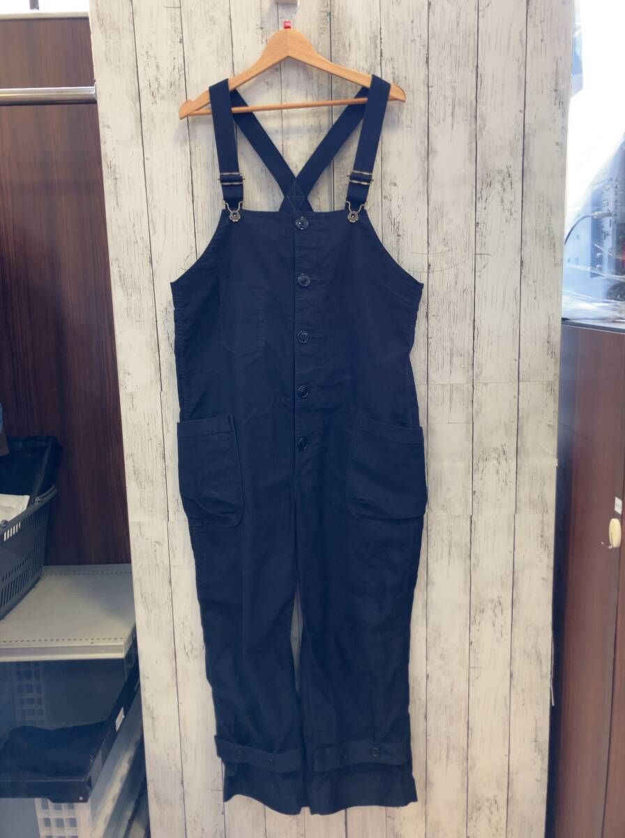 BLUE ブルーブルー オーバーオール 1002967 ライトジャーマンクロスデッキオーバーオール ネイビー