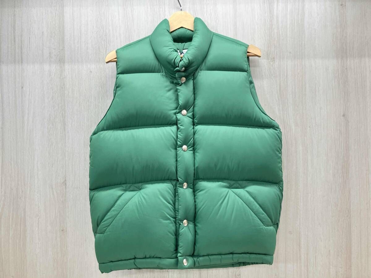 冬 GERRY ジェリー ダウンベスト GR2102-VT002 サイズ:S 色:グリーン