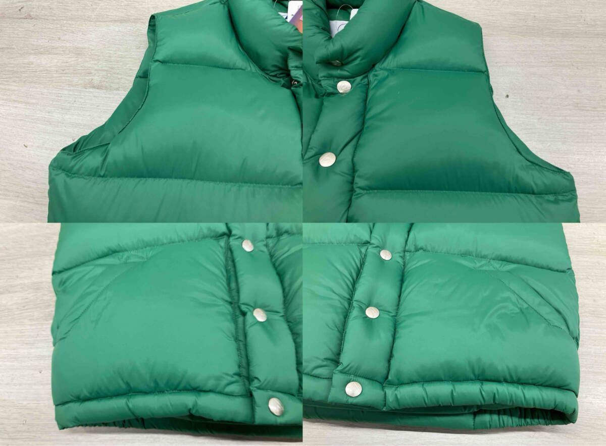 冬 GERRY ジェリー ダウンベスト GR2102-VT002 サイズ:S 色:グリーン