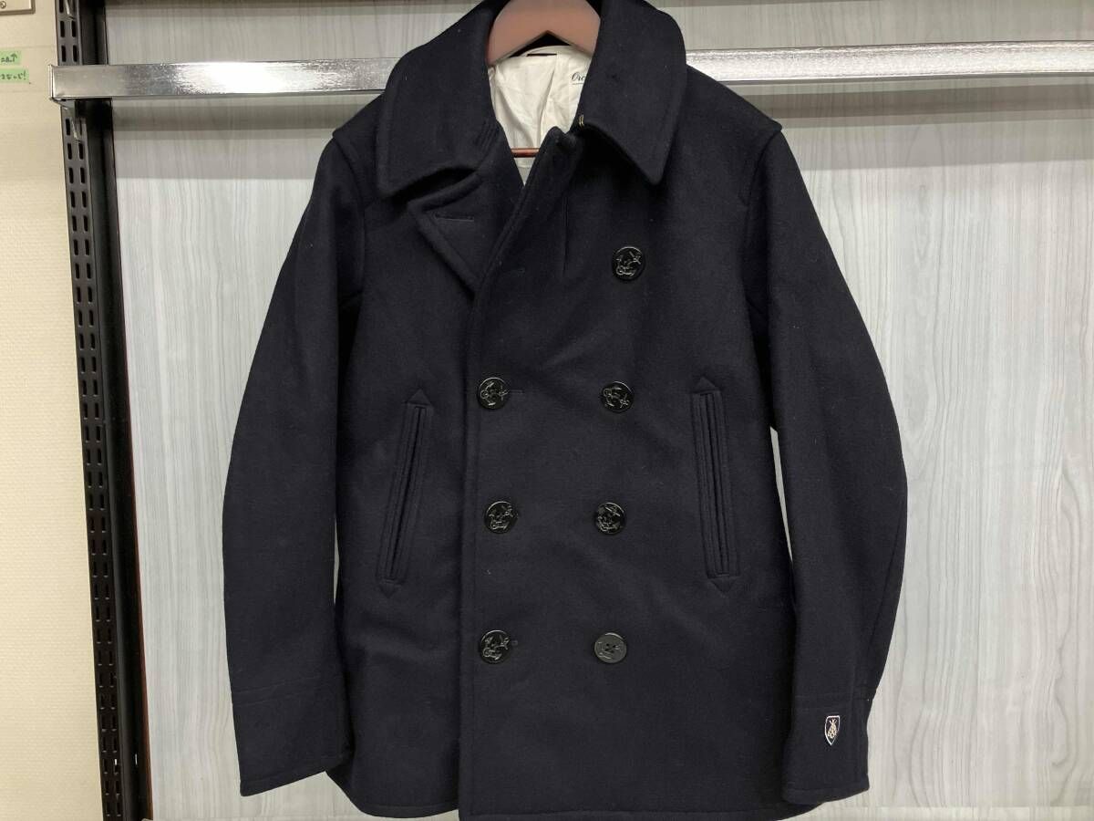 Orcival 14A-KWS-001 オーシバル ピーコート ネイビー ウール サイズ4