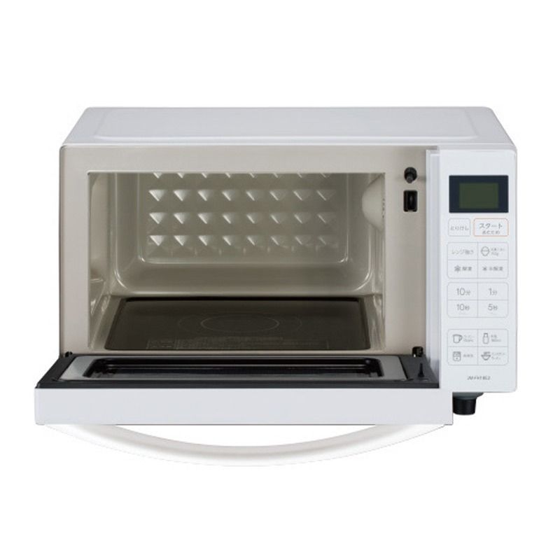 再生品 電子レンジ 18 L ヘルツフリー 製 ホワイト 庫内フラットタイプ ハイアール アウトレット品 リファービッシュ品