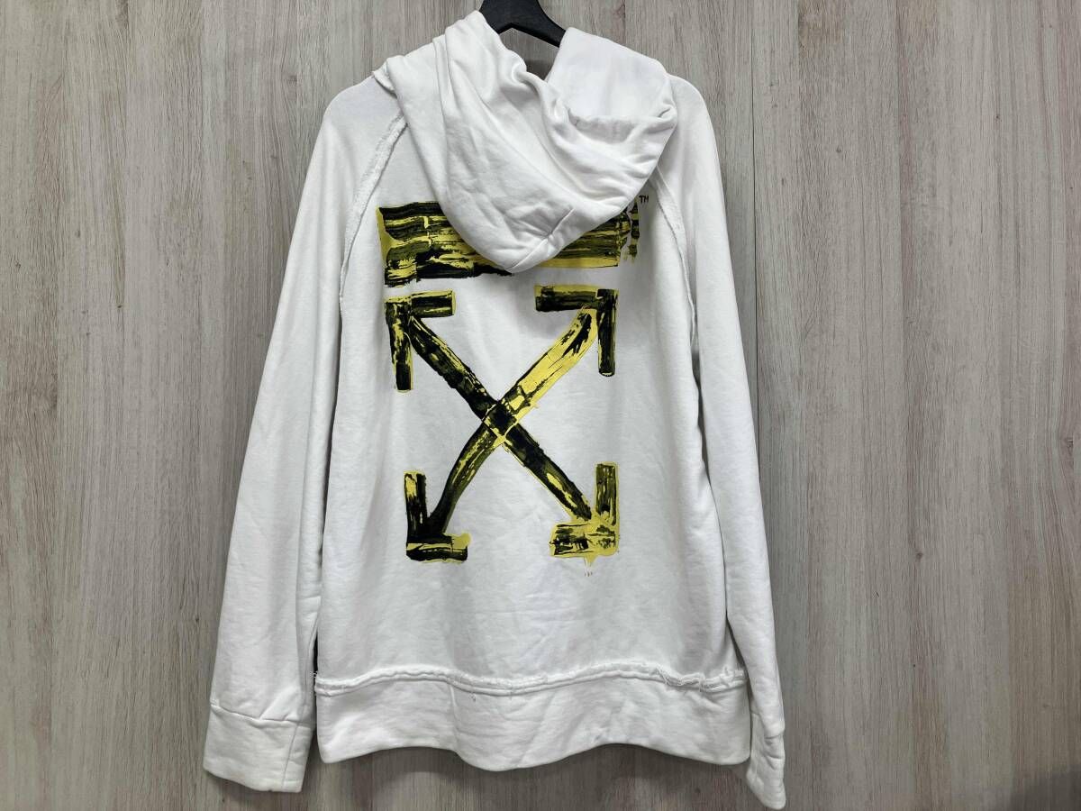 OFF-WHITE オフホワイト パーカー XSサイズ ホワイト
