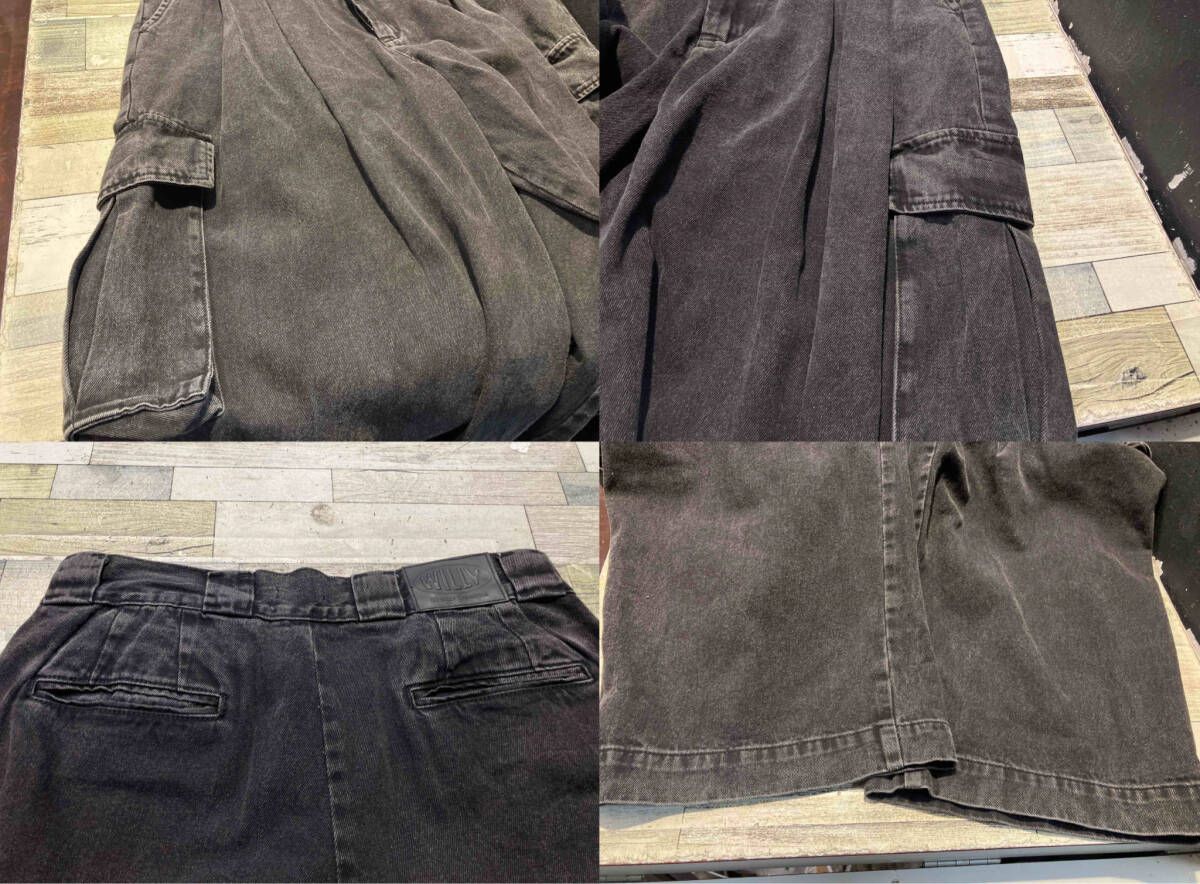 WILLY CHAVARRIA ウィリーチャバリア DenimWide Cargo Pants デニム