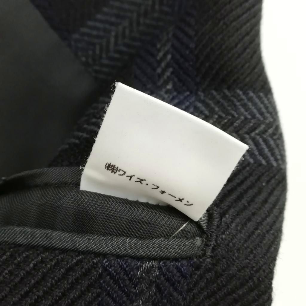 ワイズフォーメン Y's for men 初期タグ 麻タグ チェック ウール