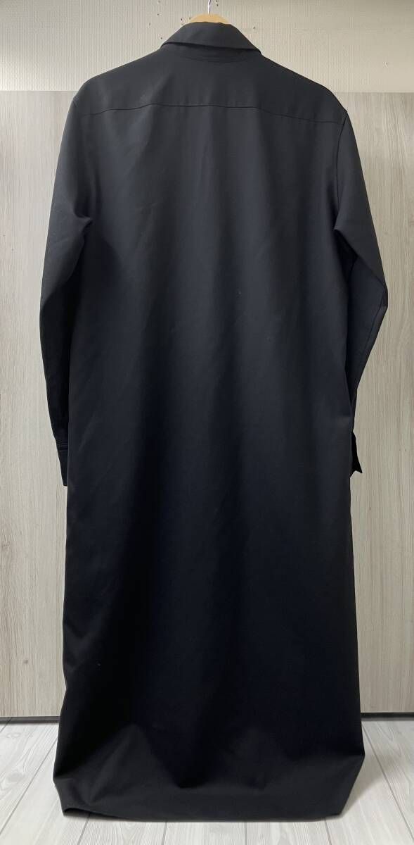 Ground Y グラウンドワイ GV-B06-100 ウール ロングドレスシャツ