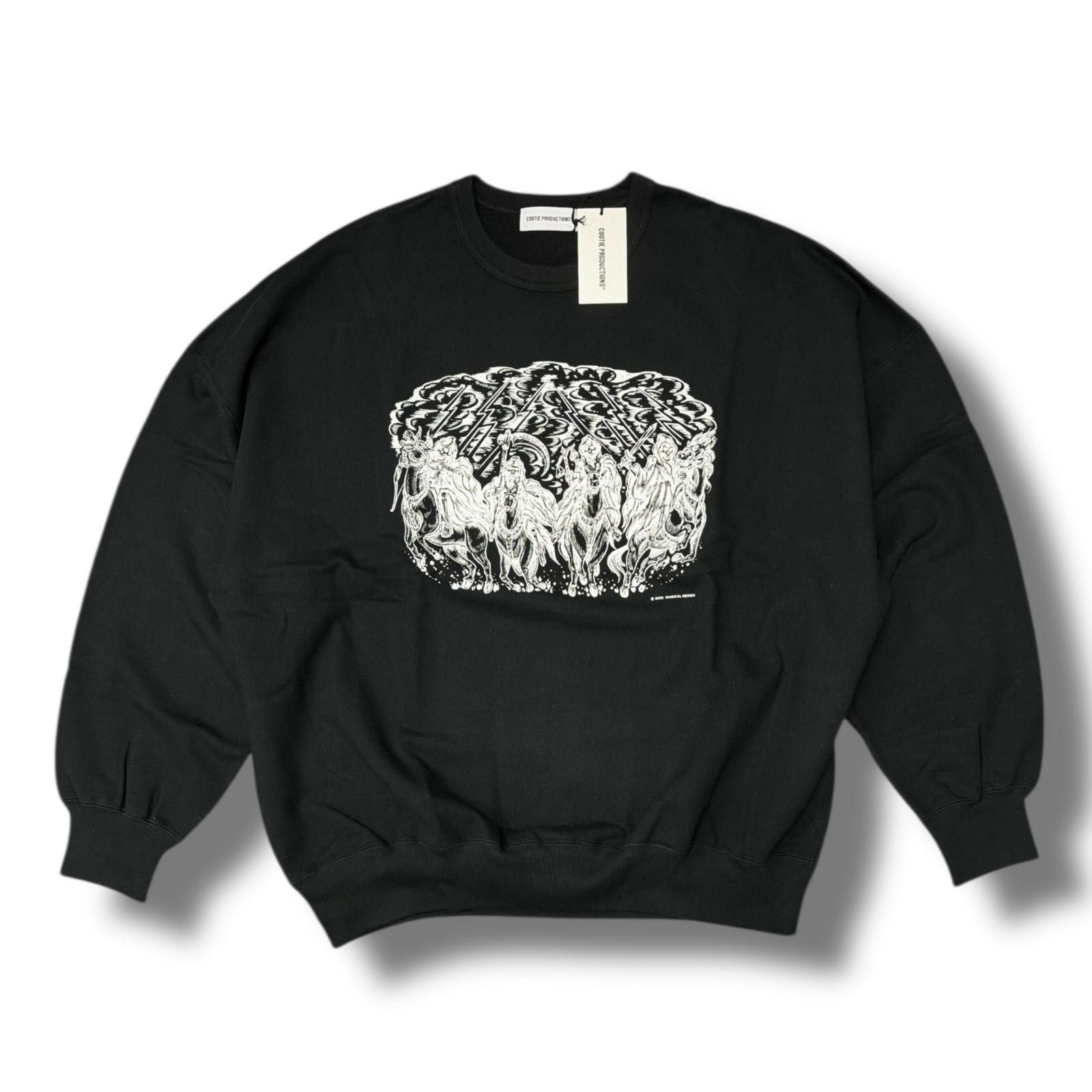 参考上代28600円 未使用 COOTIE PRODUCTIONS 24AW Print Sweat Crew