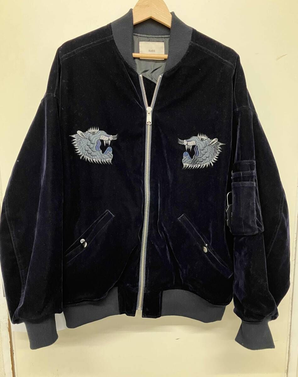 セール中 HARE スーベニアブルゾン／HA030087TO スカジャンサイズS