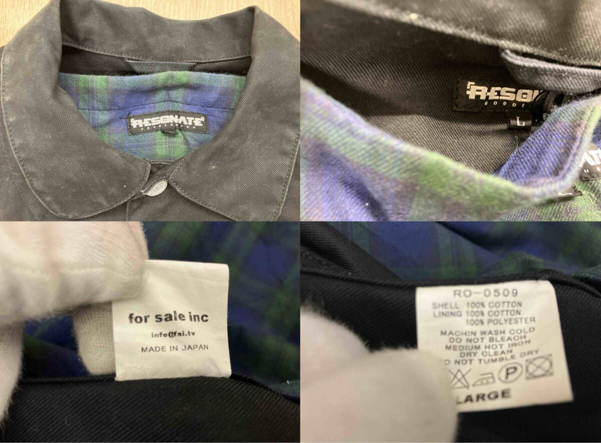 GOODENOUGH グッドイナフ RESONATE 90～00s 古着 ブラック