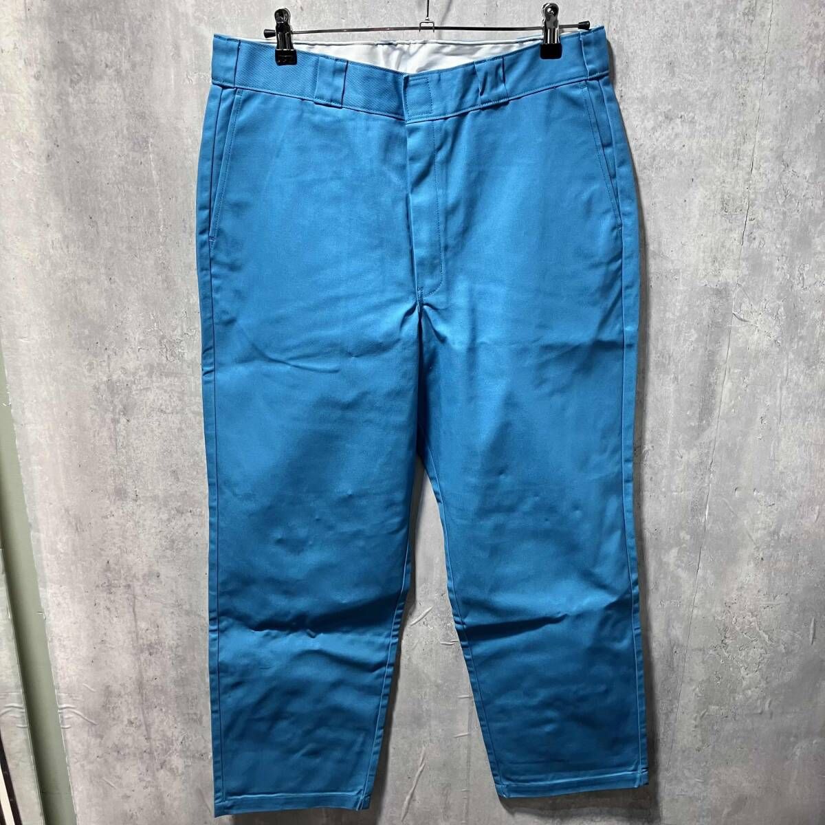 21ss RON HERMAN × DICKIES ロングパンツ 別注チノワークパンツ ブルー