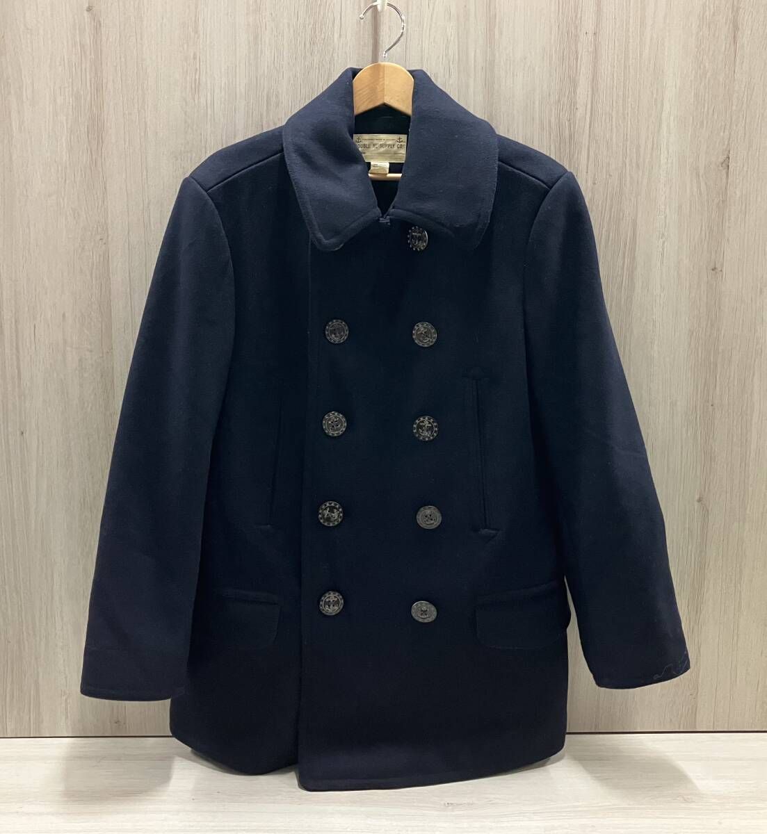 DOUBLE RL ピーコート M RRL DOUBLE RL ピーコート Mサイズ ネイビー RRL ダブルアールエル - メルカリ