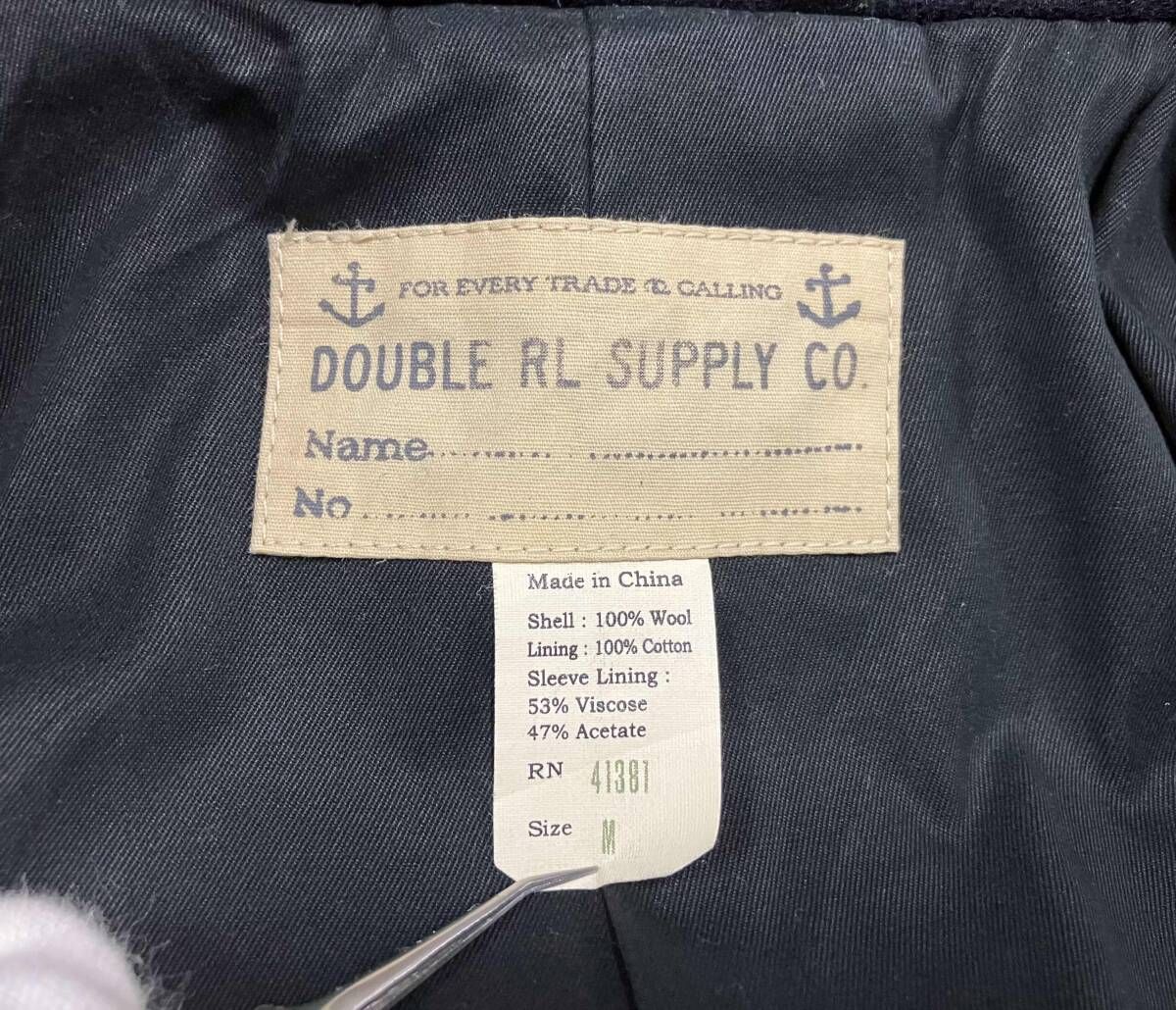 DOUBLE RL ピーコート Mサイズ ネイビー RRL ダブルアールエル - メルカリ