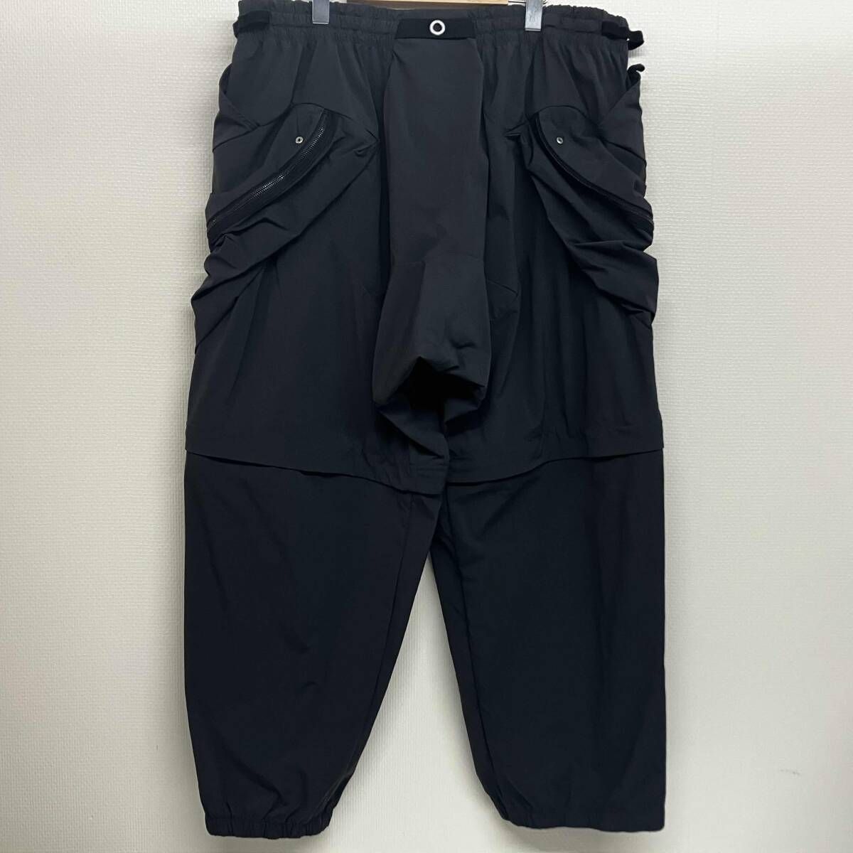 新品XS Adidas 3ストライプ ワークパンツ ブラック　IX7082 adidas HAMCUS 3 STRIPE WORK PANTS アディダス ハムカス 3ストライプ