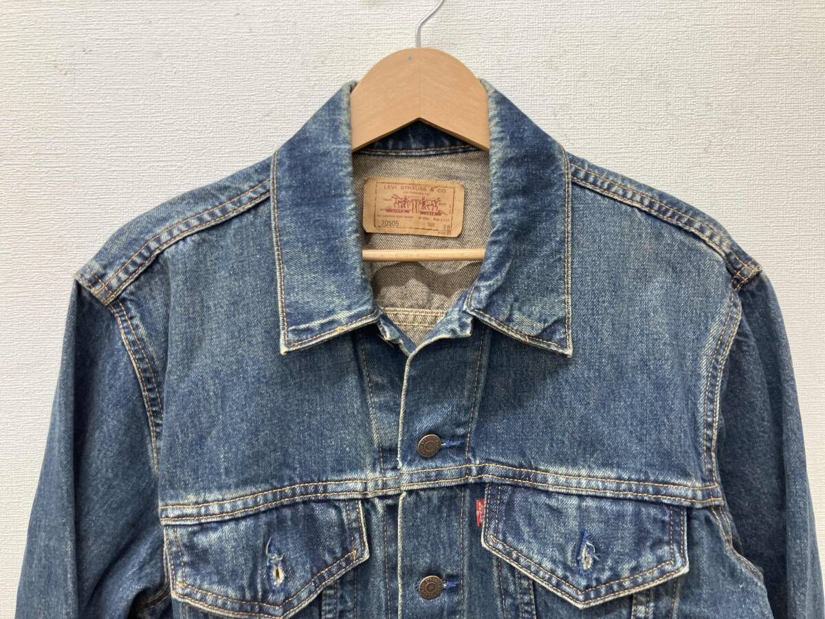Levi's リーバイス 90s 古着 Gジャン デニムジャケット インディゴ