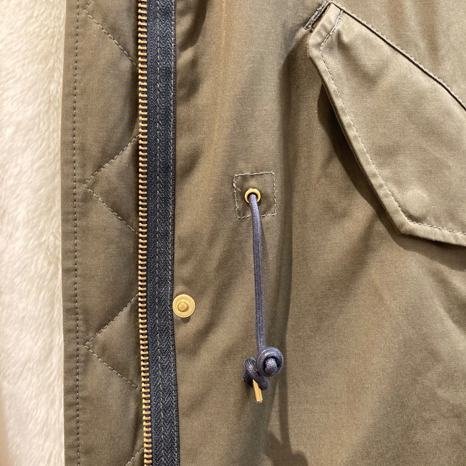 IENA VETEMENTS イエナ ヴェトモン ファー付き モッズコート インナー