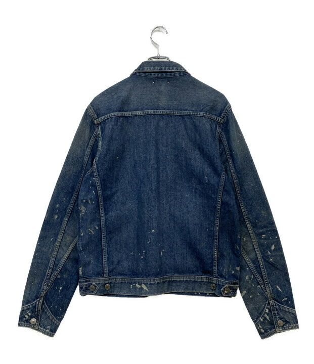 マインデニム minedenim ペイント加工　サイズ7 マインデニム ペイント加工デニムジャケット メンズ SIZE 3 MINEDENIM