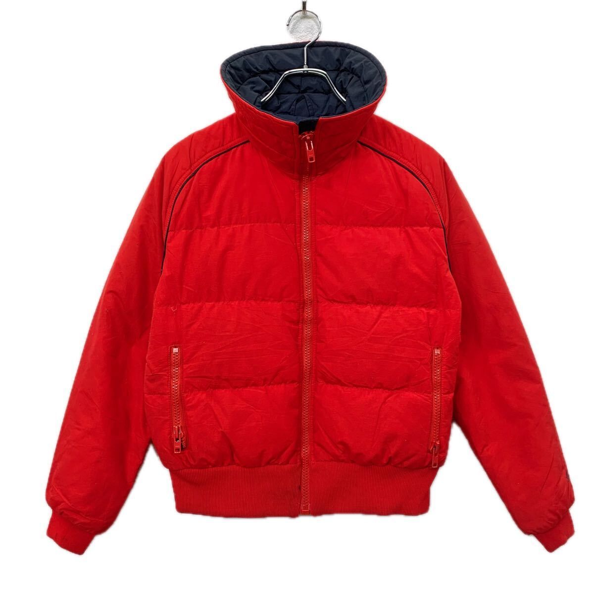 80s-90s Robbe 中綿ジャケット M位 レッド ネイビー ロビー USA製 アメリカ製 冬物 a712-5378