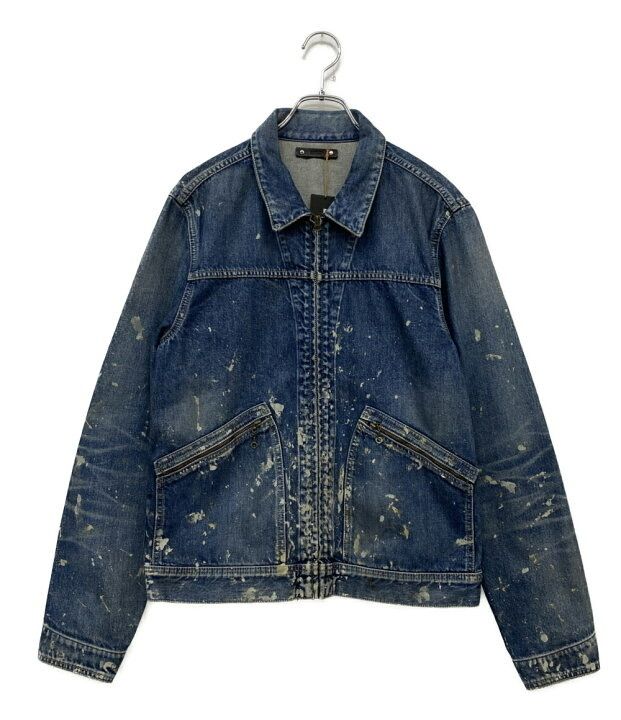 マインデニム minedenim ペイント加工　サイズ7 マインデニム ペイント加工デニムジャケット メンズ SIZE 3 MINEDENIM