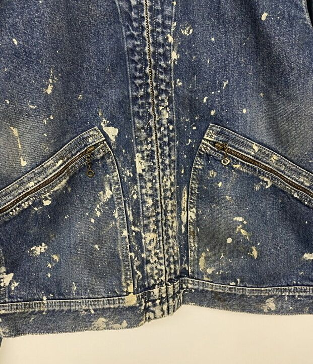 マインデニム ペイント加工デニムジャケット メンズ SIZE 3 MINEDENIM