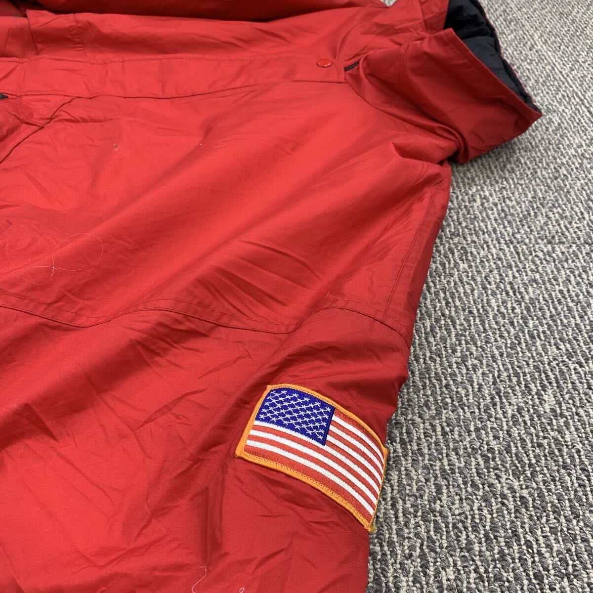 90s HARTWELL ViaSport ナイロンジャケット XXL レッド ブラック