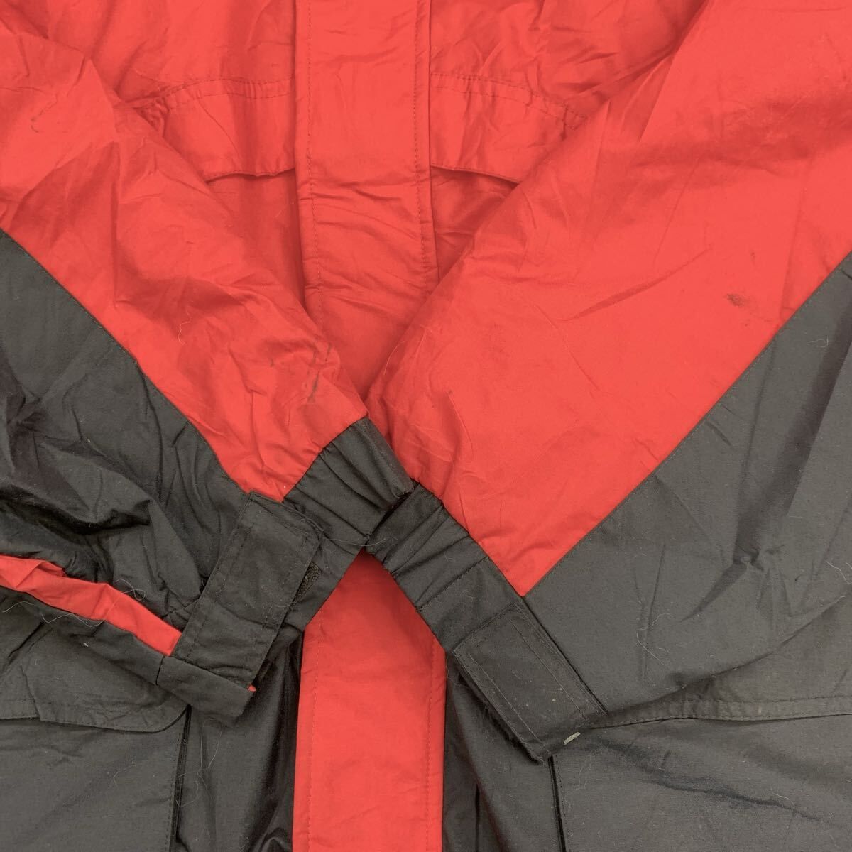90s HARTWELL ViaSport ナイロンジャケット XXL レッド ブラック