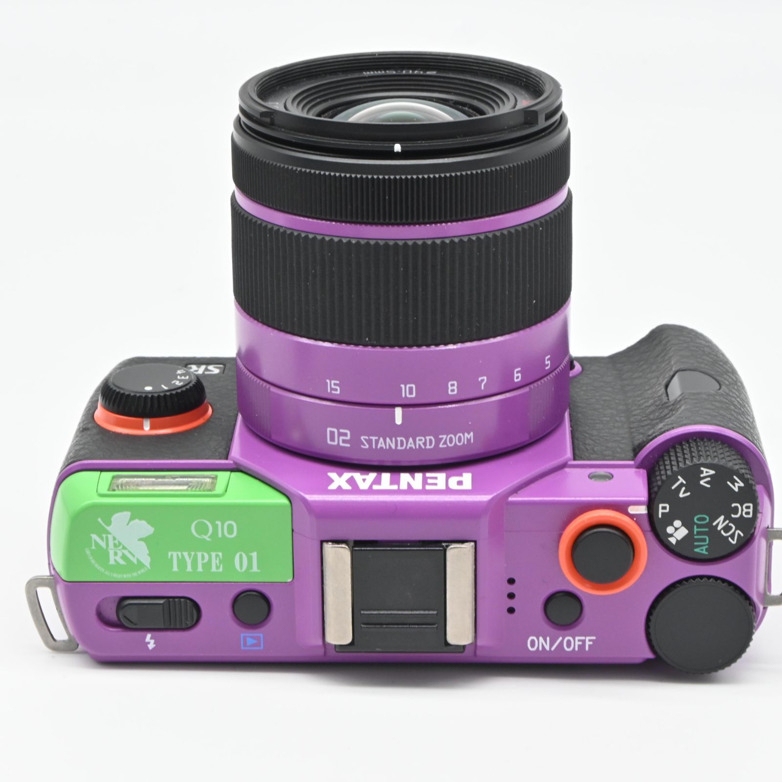 ☆美品☆PENTAX ミラーレス一眼 Q10 エヴァンゲリオンモデル ズーム