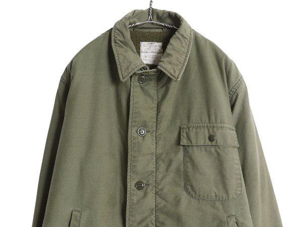お得なクーポン配布中!】 80s 米軍実物 USN ネイビー A-2 デッキ お得なクーポン配布中!】 80s 米軍実物 USN ネイビー A-2 デッキ