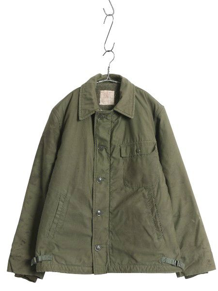 60s 米軍実物 USN ネイビー A-2 デッキ ジャケット メンズ M / 69年製
