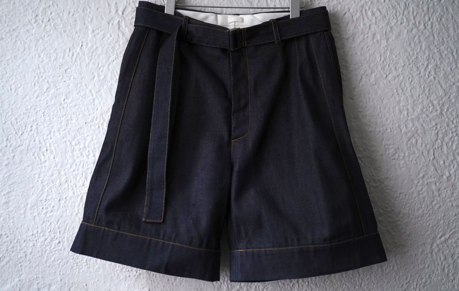 22 SS BIG SHORTS デニムショートパンツ SEEALL シーオール