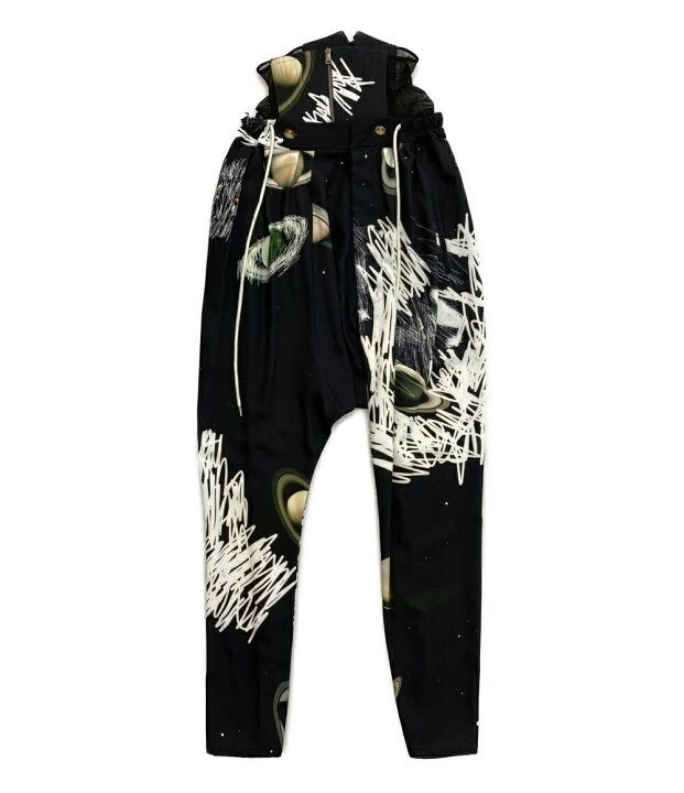 ヴィヴィアンウエストウッド PLANET柄 コルセット付きパンツ 23 SS メンズ SIZE 40 VIVIENNE WESTWOOD